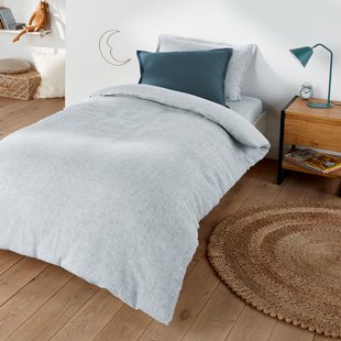 Dekbedovertrek in gewassen linnen, Linot