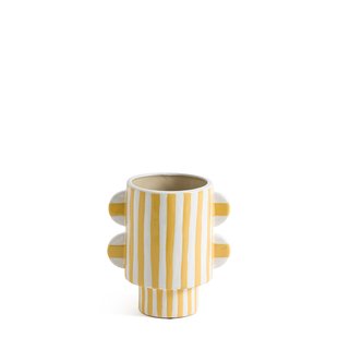 Vaas in aardewerk H19,5 cm, Drio