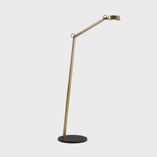 Dark F1 Vloerlamp Brass LIGHT-POINT - Woonkamer - Aluminium