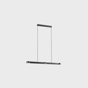 Optic Linear L1000 Hanglamp Carbon Black LIGHT-POINT - Woonkamer - Aluminium