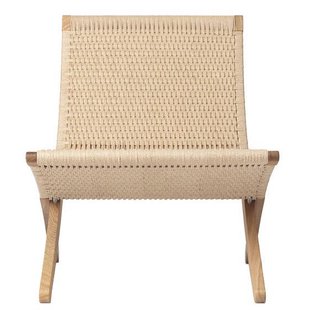 Carl Hansen&amp;Son MG501 Cuba Fauteuil Geolied Eiken Papercord