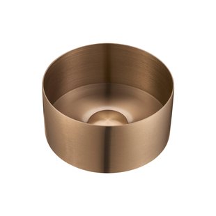 Saniclass ONE Waskom - 21x21x10cm - RVS - Geborsteld koper SP-WB21A-Brushed Copper