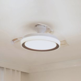 Philips LED plafondventilator Bliss, goud/wit, stil, CCT