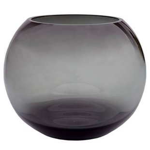 Vase The World Zambezi grey Ø25 x H20,5 cm