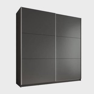 Meubella - Kledingkast Azrael - Grijs - 200 cm