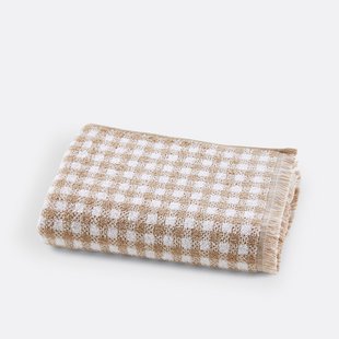 Badlaken in badstof, vichy 500g, Dinan