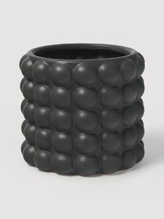 Plantenpot Bob van steengoed, H 21 cm