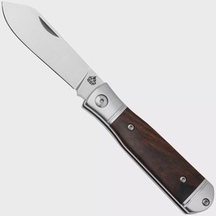 QSP Knife Jumping Jack QS167-D Satin 14C28N, Desert Ironwood, zakmes