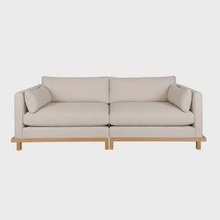 Zuiver Blossom 3-zitsbank Eiken Zand - Crème