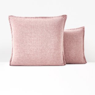 Kussensloop in gewassen linnen Linot