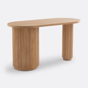 Bureau in organische vorm, 1 deur, Genna