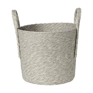Mand Lotte - ø25x28 cm - grijs