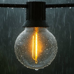 Calex Solar LED-lichtketting Vista, lengte 10 meter, IP44