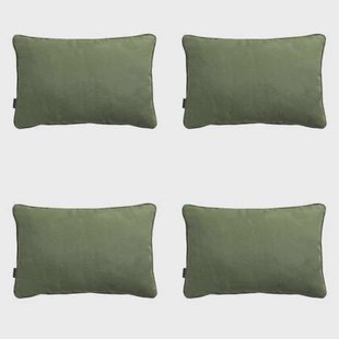 Madison - Sierkussen Panama green - Ca. 40x60 cm - Set van 4