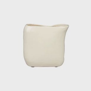 Dutchbone Edna Vaas 18 cm Beige