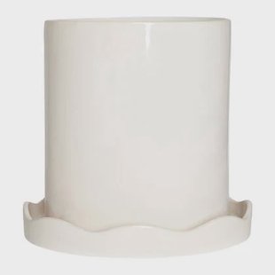 OYOY Living Nami Bloempot Ø 27 cm - Wit