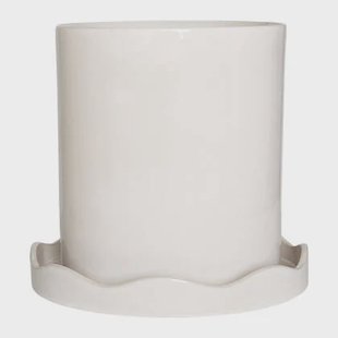 OYOY Living Nami Bloempot Ø 34 cm - Wit