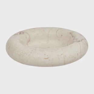 OYOY Living Savi Kandelaar Ø 15,5 cm - Marmer - Off White