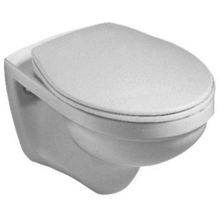 Villeroy & Boch Newo wandcloset - 55cm - met spoelrand wit alpine 70655001