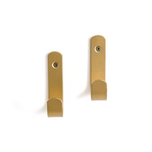 Set van 2 metalen kapstokken , Hiba