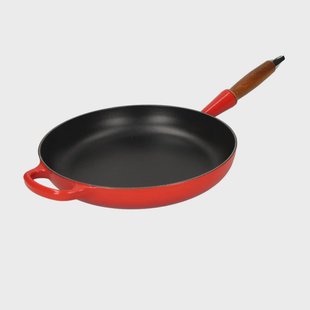 Le Creuset - Signature Gietijzeren Koekenpan Rood 26 cm