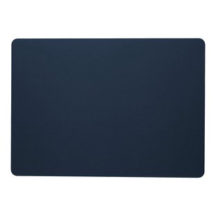 Leonardo - Placemat Leer 33x46cm - Blauw