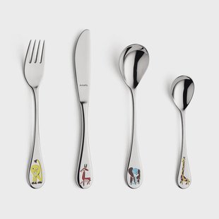 Amefa - Safari 4-delig Kinderbestek