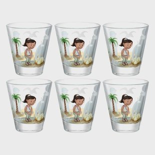Leonardo - Bambini Avventura Drinkglas 215ml Dino - 6 stuks