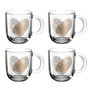 Leonardo - GB/Cup 400ml fingerprint heart Leonardo - GB/Cup 400ml fingerprint heart