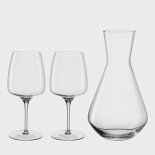 Leonardo - CESTI Wijnglazen set van 2 met Karaf