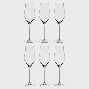 Leonardo - BRUNELLI Champgne Glazen 340ml - 6 stuks