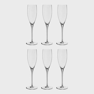 Leonardo - POESIA Champagne Glazen 250ml - 6 stuks