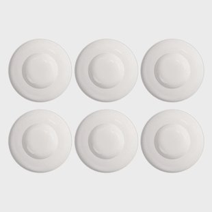 Villeroy & Boch - Afina Diepe borden 6 stuks 25 cm