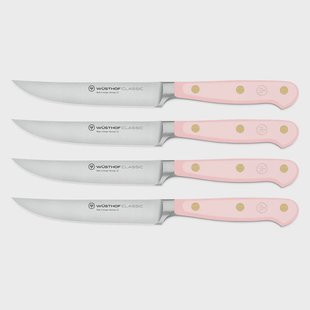 Wusthof - Classic Steakmessenset 4-delig Pink Himalayan Salt