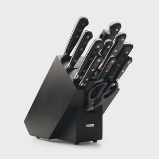 Wusthof - Classic Messenset 12-delig met zwart blok