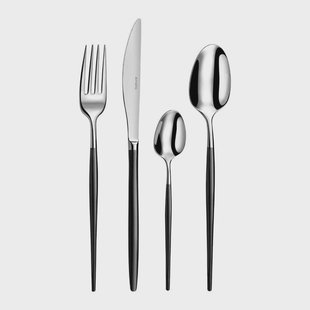 Amefa - Soprano 16-delig bestekset zwart