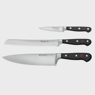 Wusthof - Classic Messenset met Broodmes 3-delig