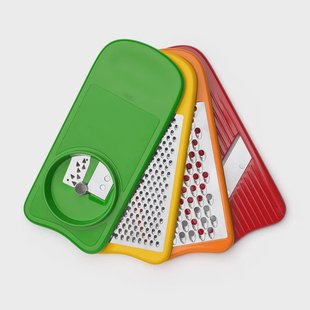 OXO - Rasp-, snij- en spiraalset