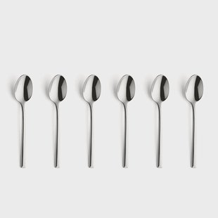 Amefa - Metropole 6 Theelepels - Zilver