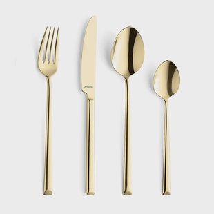 Amefa - Metropole 24-delige Bestekset - Goud