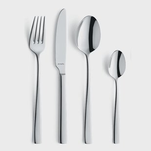 Amefa - Martin 24-delige Bestekset in Luxe Houten Kist - Zilver