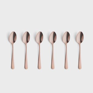 Amefa - Austin 6 Theelepels - Mat Koper