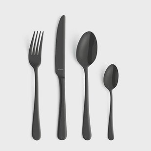 Amefa - Austin 24-delige Bestekset 6 Personen - Mat Zwart