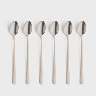 Amefa - Austin 6 Latte Lepels - Champagne