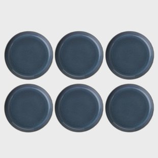 Villeroy & Boch - Crafted Denim Diepe borden 6 stuks 21,5cm