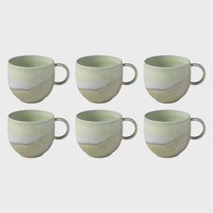 Villeroy & Boch - Perlemor Alga Koffiekoppen 6 stuks 0,27l