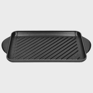 Le Creuset - Grillplaat Signature rechthoekig Mat Zwart 32cm
