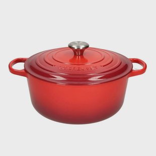 Le Creuset - Signature Braadpan Kersenrood 28 cm
