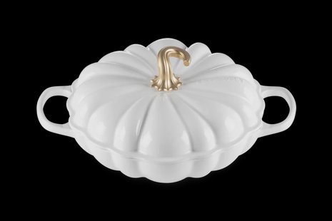 Le Creuset - Signature Pompoen Campagnard Wit 28 cm