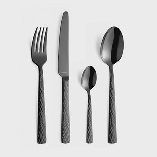 Amefa - Felicity 24-delige Bestekset - Zwart